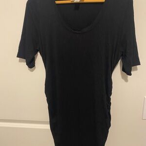Motherhood Black Maternity Dress